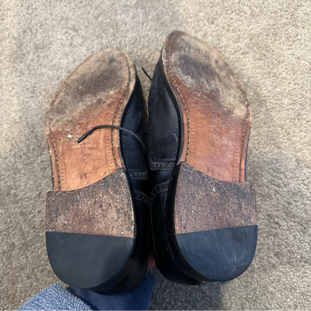 Mezlan Oxford Leather Dress Shoes - Picture 7 of 7